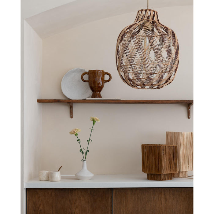 GOOD&MOJO Hanglamp Mendoza - Naturel - Ø40cm