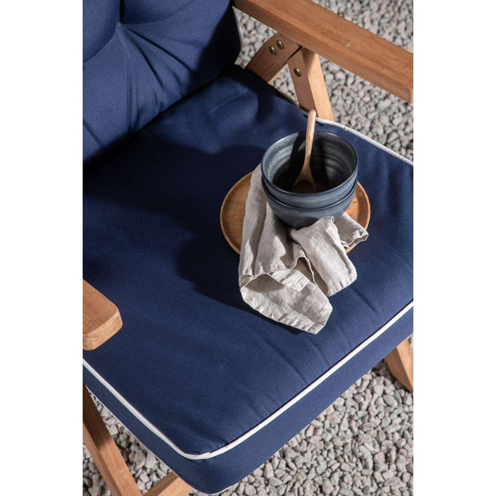 Venture Home Fura Kussen 5-standen 11 x 132 x 56 - Blauw - 3-pack