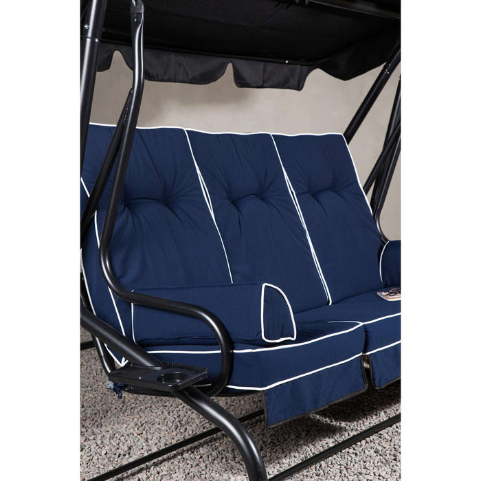 Venture Home Hanna Kussenset 10 x 120 x 165 - Blauw