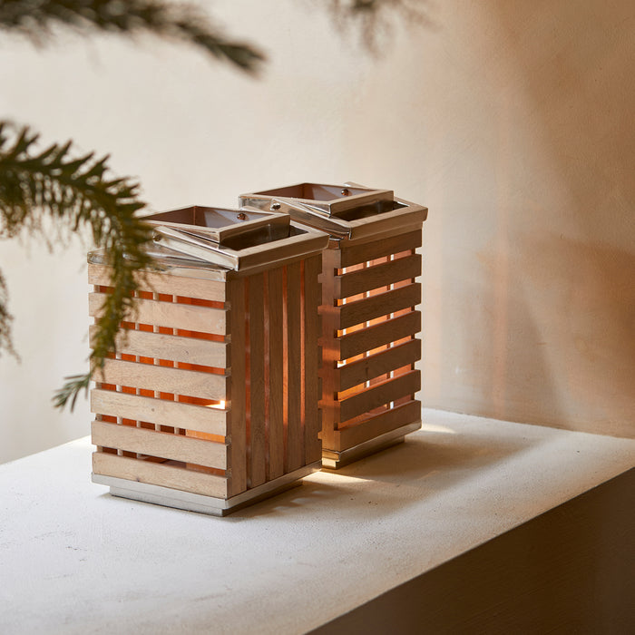 Riviera Maison Windlicht Naturel - Austin Kaarsenhouder groot