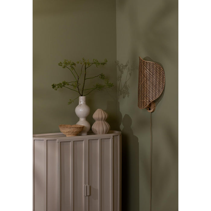 GOOD&MOJO Wandlamp Kinabalu - Naturel - 50x40x50cm