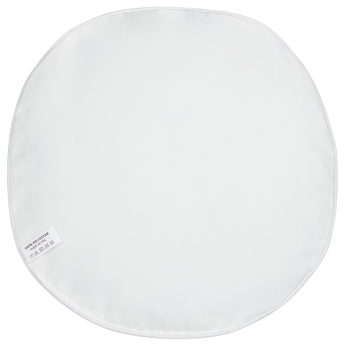 Beliani-VALLORIA-Buitenkussen set van 2-Lichtblauw- 40 cm-Polyester