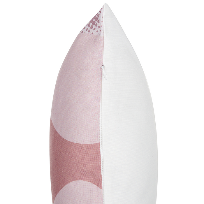 Beliani-CAMPEI-Tuinkussen set van 2-Pastelroze-40 x 60 cm-Polyester