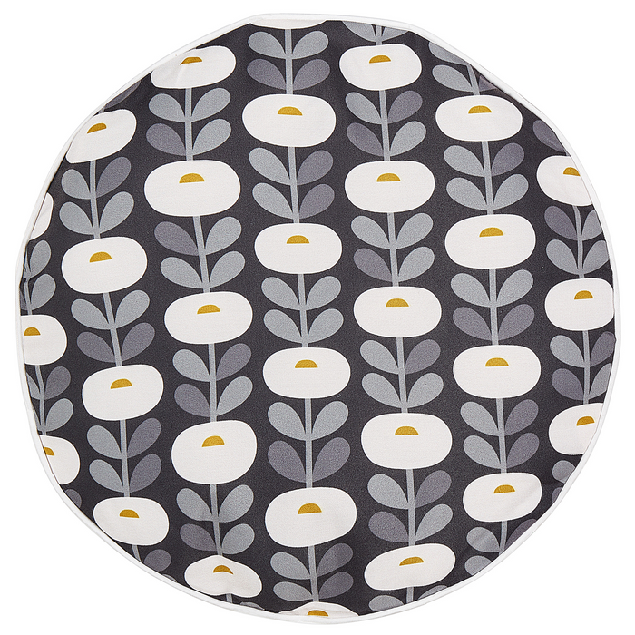 Beliani-VALSORDA-Tuinkussen set van 2-Lichtgrijs- 40 cm-Polyester