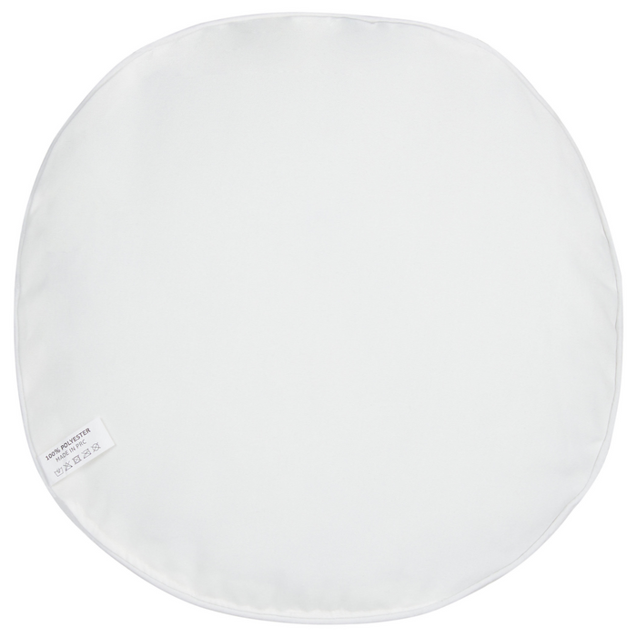 Beliani-CALDERINA-Tuinkussen set van 2-Groen|Wit- 40 cm-Polyester