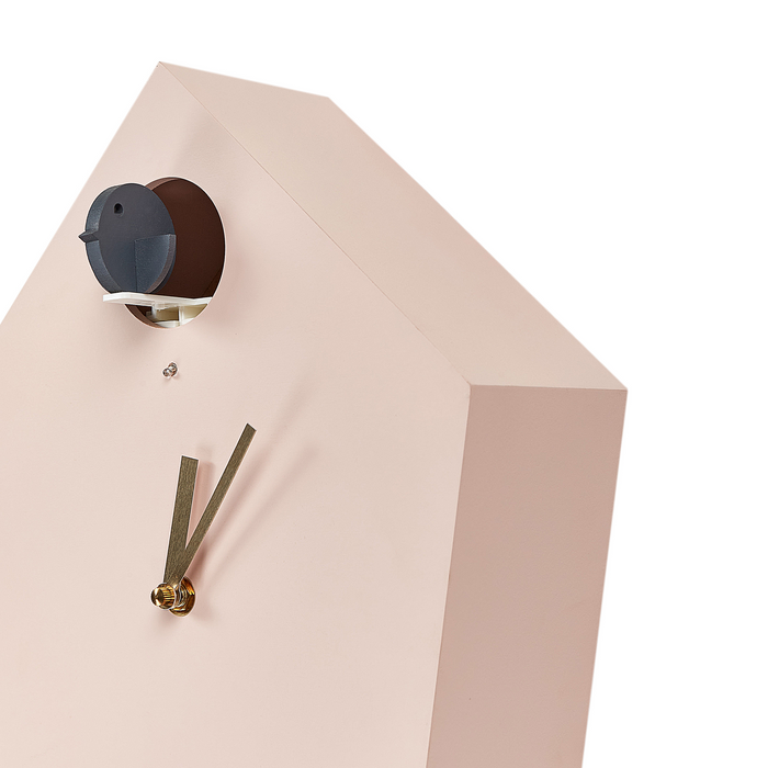 Beliani - ARBAZ - Wandklok - Roze - MDF