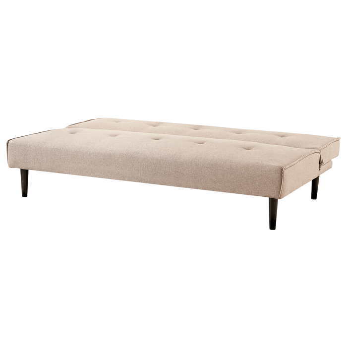 Beliani - VISBY - Slaapbank 3-zits - Beige - Polyester