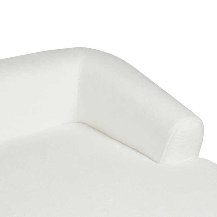 Beliani-SVANSELE-Driezitsbank-Gebroken wit-Rechtszijdig-Bouclé