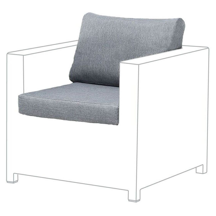 Beliani - MILANO - Kussenhoezen - Grijs - Polyester