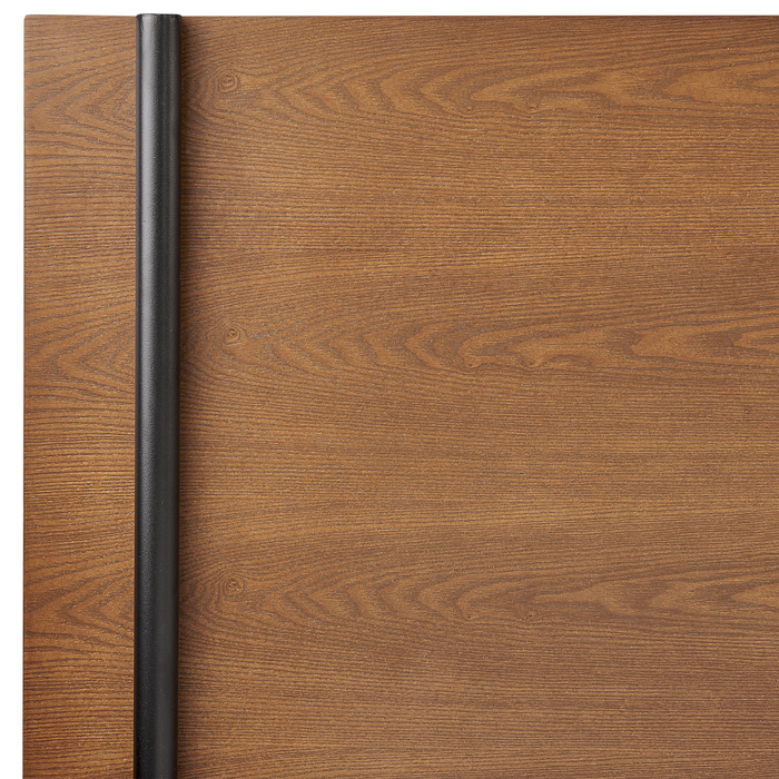 Beliani-LIBERMONT-Tweepersoonsbed-Donkerbruin-180 x 200 cm-MDF