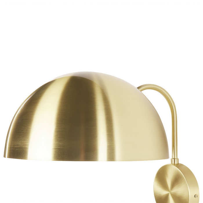 Beliani - WAMPU - Wandlamp - Goud - Metaal