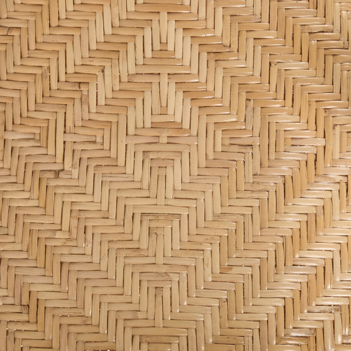 Beliani - AMPOLLINO - Schommelstoel - Natuurlijk - Rotan