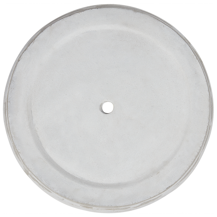 Beliani - MESSENE - Bloempot - Lichtgrijs - 51 cm - Klei-vezelmengsel