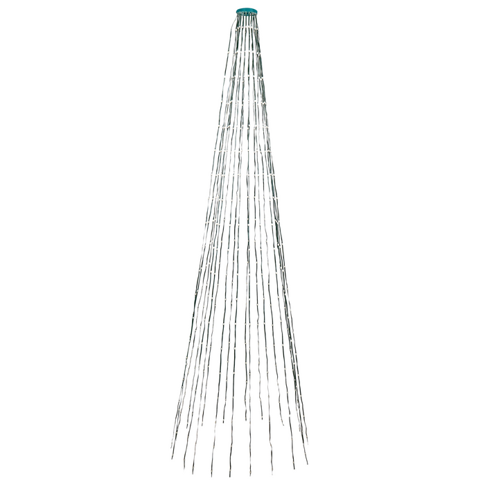 Beliani - SAARLOQ - LED kerstverlichting - Groen - 200 cm - PVC