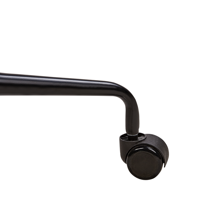 Beliani - PAWNEE - Bureaustoel - Geel - Kunstleer