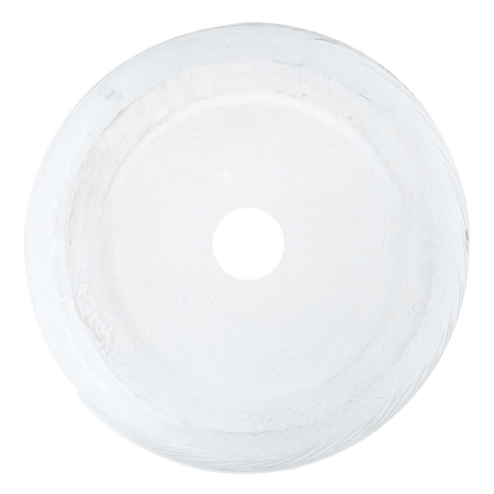 Beliani-FTERO-Bloempot-Gebroken wit-43 x 43 x 23 cm-Kleivezel