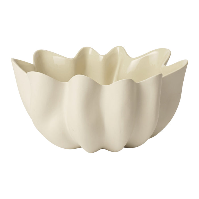 Ferm Living Nium Schaal L - Off-White