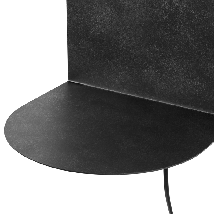 Beliani - MAPI - Wandlamp - Grafietgrijs - Staal