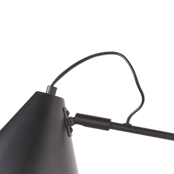 Beliani - MANDIRI - Wandlamp - Zwart - Metaal