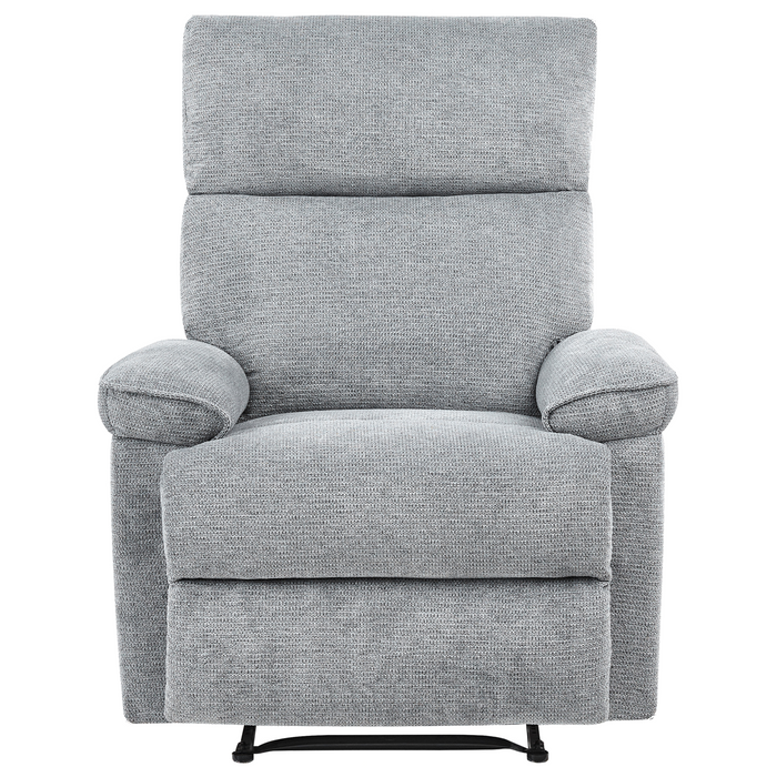 Beliani - EVERTON - TV-fauteuil - Grijs - Polyester