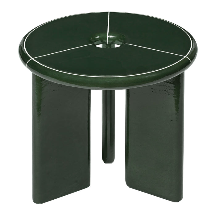 Ferm Living Deya Bijzettafel - Donkergroen