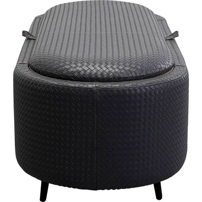 Kare Design Venezia Opbergbank zwart