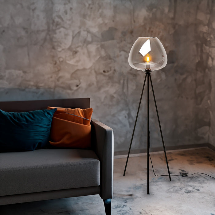 Vloerlamp Sphere 146cm smoke Kare Design