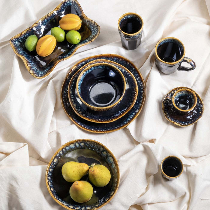 Kare Design Lio Espressokopje blauw 4st