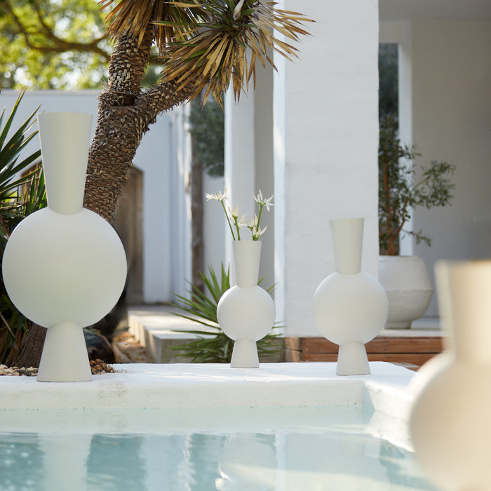 Light & Living Light&living Vaas deco 47x26x100 cm KAVANDU crème