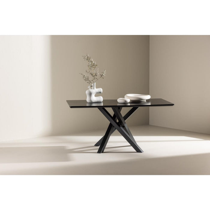 Svea - Zilo rechthoekige salontafel - 60 x 100 cm - zwart