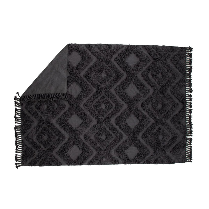 Svea - Matteo vloerkleed - 250 x 350 cm - donkergrijs