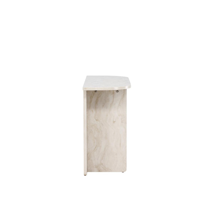 Svea - Carlo sidetable - 120 cm - marmerlook