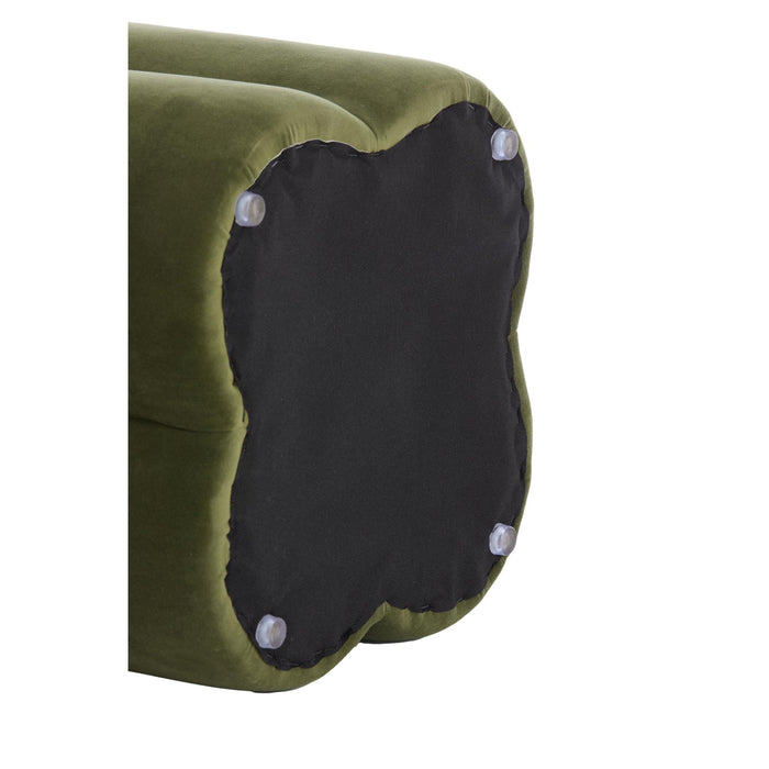 Light & Living Light&living Poef 38x38x45 cm NALANI olijf groen