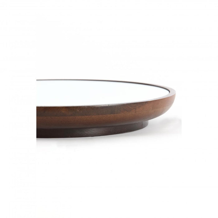 Light & Living Light&living Spiegel Ø41 cm MAMALI mango hout bruin