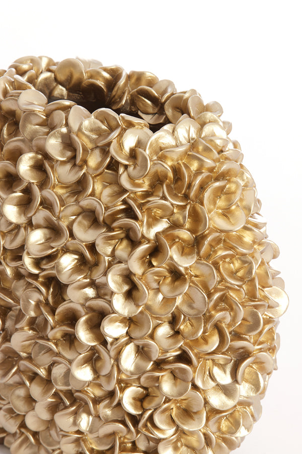 Light & Living Light&living Vaas deco 44x20,5x38,5 cm PHYLIA goud