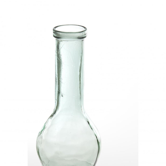 Light & Living Venerio vaas Ø26,5x75 cm - glas lichtgroen