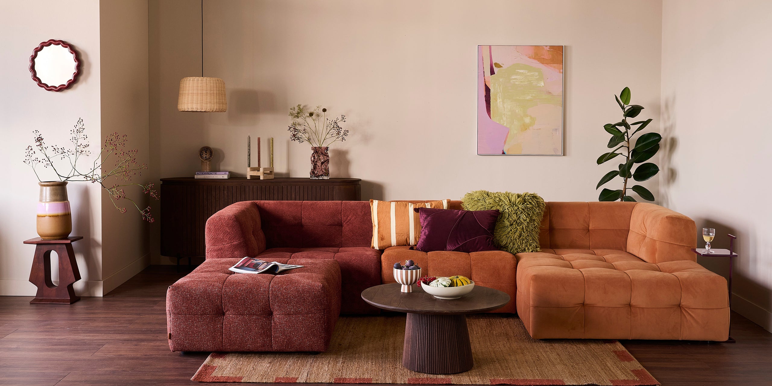 Warm en koel combineren in je interieur