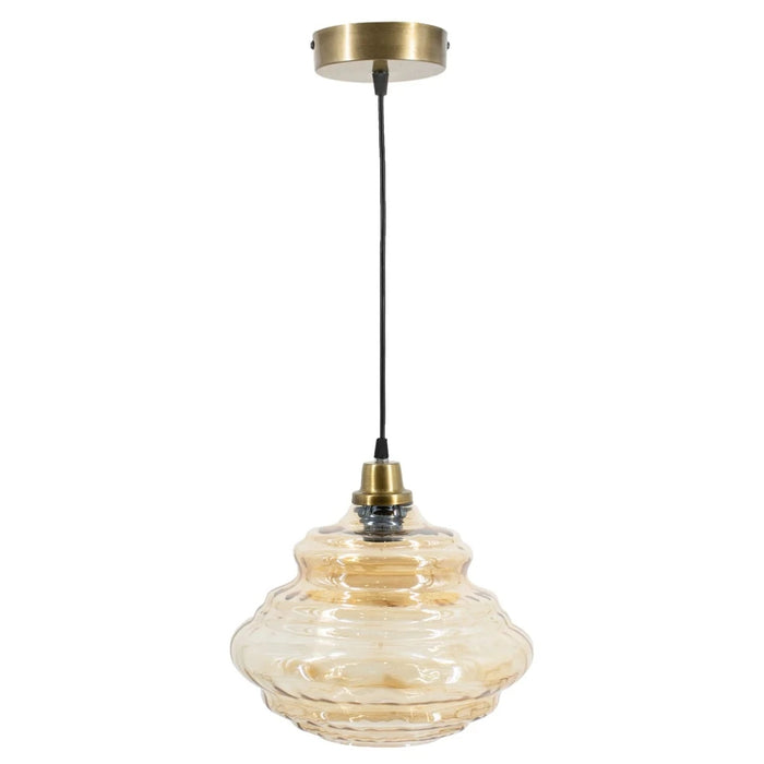Hanglamp Eetkamer Woonkamer Slaapkamer - Vintage - Goud - 30 cm