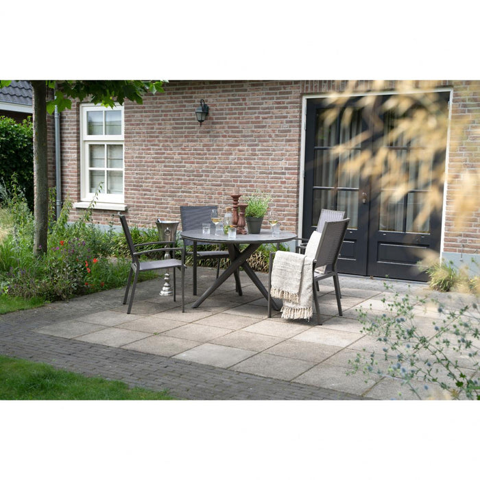 Lesli Living Stapelstoel Mojito Pardo - grijs