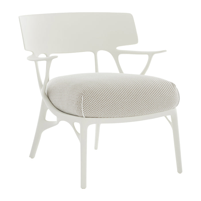 Kartell A.I. Tuinstoel - Wit / Beige