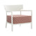 Kartell Cara Mat Liberty Tuinstoel - Rood / Wit