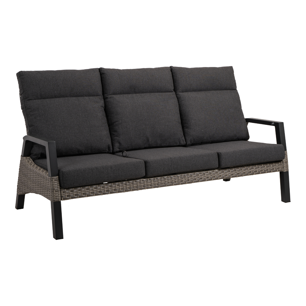 Lesli Living Loungebank Treviso Brick - grijs