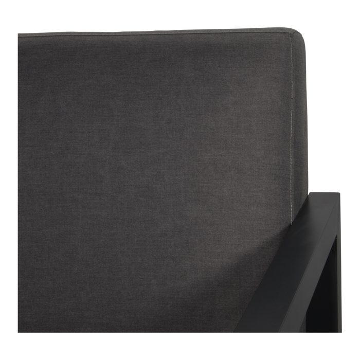 Lesli Living Loungestoel Verona - antraciet