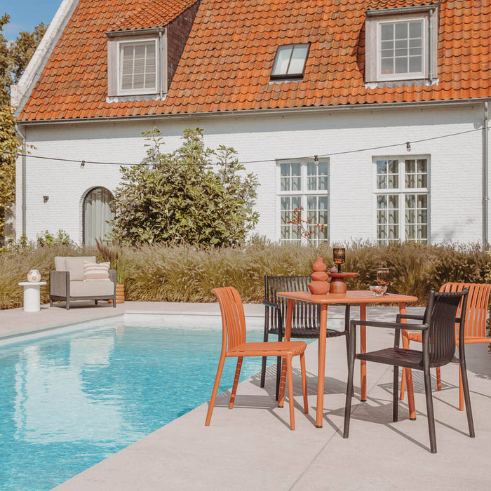 Goossens Tuintafel Verge, 70 x 70 cm