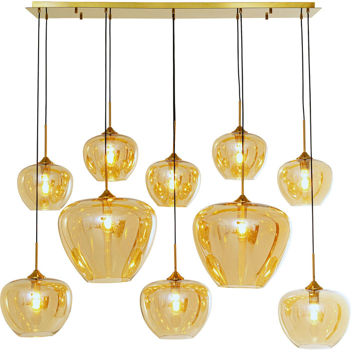 Hanglamp Sphere 10 amber Kare Design