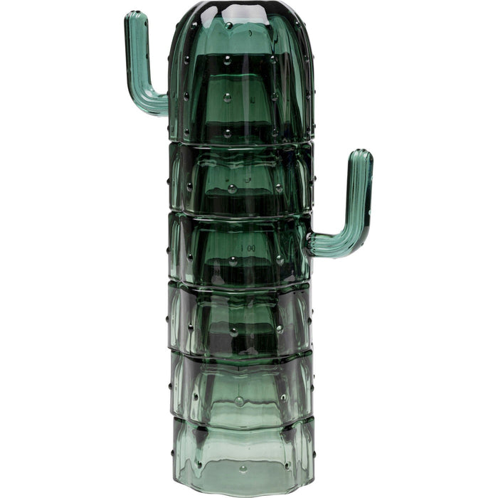 Kare Design Waterglazen cactus Set van 6
