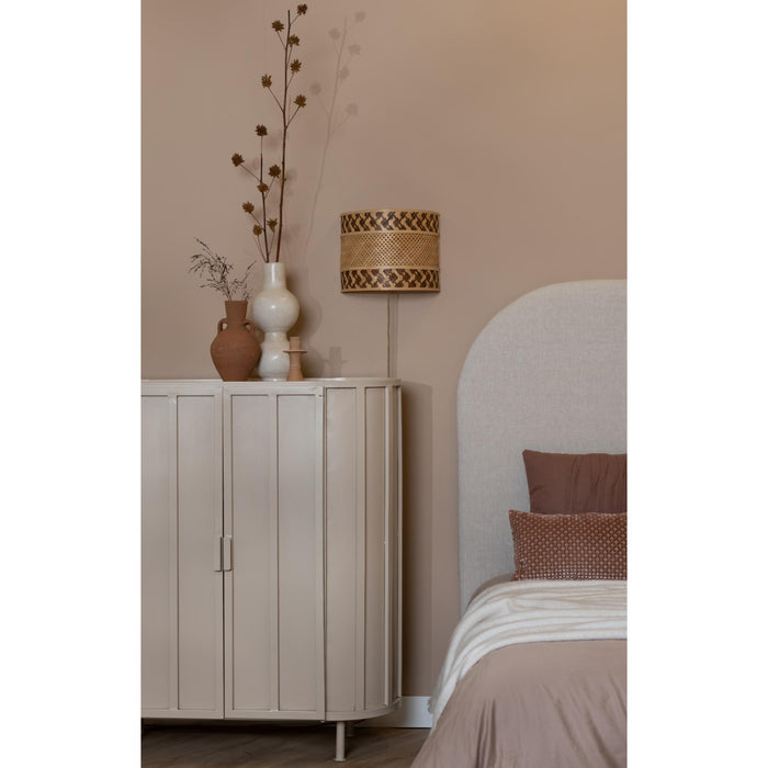 GOOD&MOJO Wandlamp Langkawi - Naturel - Ø32cm