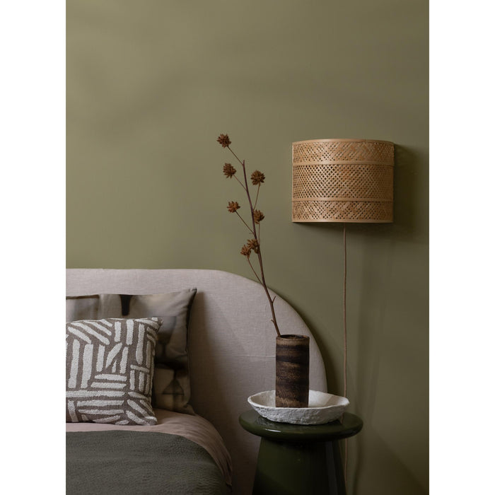 GOOD&MOJO Wandlamp Langkawi - Naturel - Ø32cm