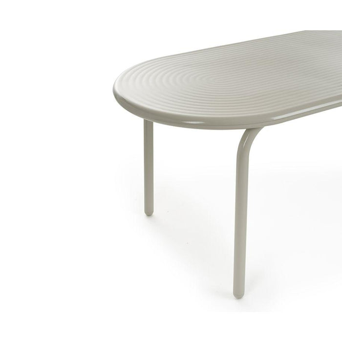 Tom Dixon Groove Obround tuintafel 186x86 Putty
