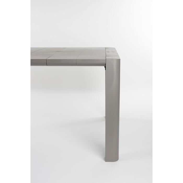 Housecraft Living Alban Tuintafel Rechthoekig 220x100 cm Metaal Grijs